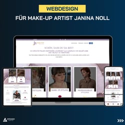Professioneller Webauftritt, hochwertiges Redesign, Leistungen übersichtlich präsentiert, Bessere Sichtbarkeit bei Google