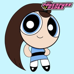 Me as a Power Puff Girl