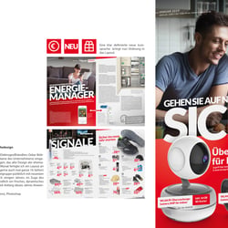 Monatliche Werbebroschüre | Redesign