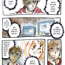 Seite meines 24-Stunden-Comics „IT Probleme“ (2018)