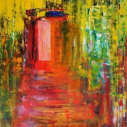 Tür zum Licht 110 × 90 cm