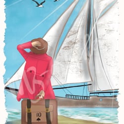 Orakelkarten Lenormand das Schiff