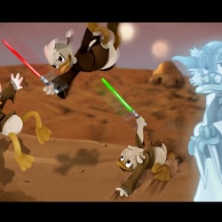 Comicwettberwerb Star Wars Ducks