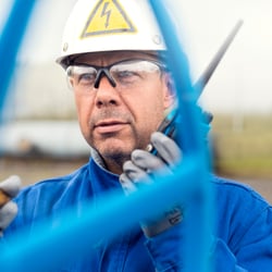 Industriefotografie Stellrad © André Loessel