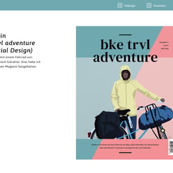 Magazin bke trvl adventure (Editorial Design)