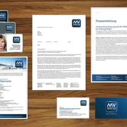 Logo MV WERFTEN Andre Illing Corporate Design