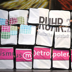 RUHR.2010 auf der ITB und wir bauen Deko