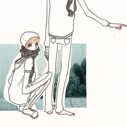 lady and bird