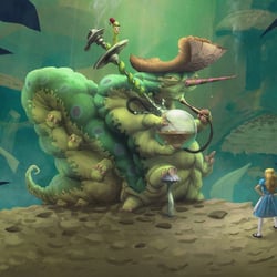 Alice in Wonderland – Caterpillar