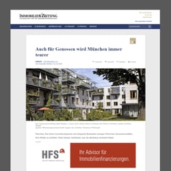 Wohnbaugenossenschaft wagnis eG – Immobilien-Zeitung Foto