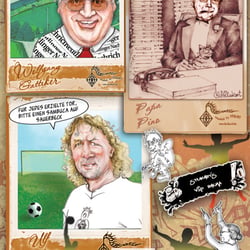 Karikatur nach Fotovorlage Layout Photoschop CS3