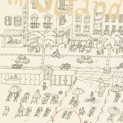 Wimmelbild Strand
