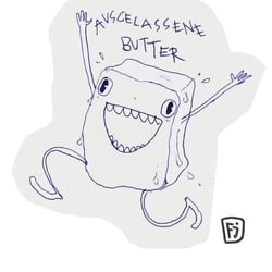 Ausgelassene Butter