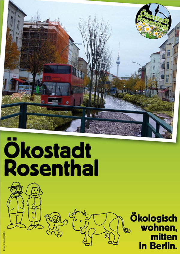 Plakat als Teil der Erzählung