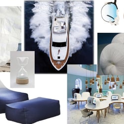 Interior Color & Trim Konzept  – Nautic – Mood