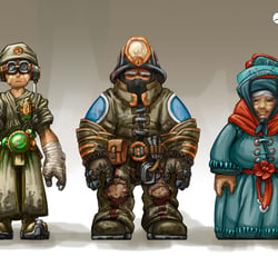 Concept Design für NPCs