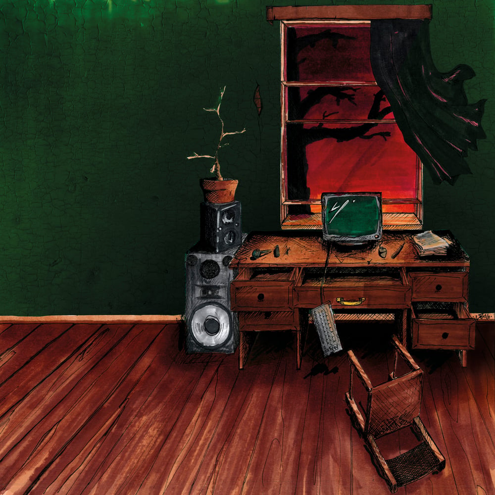INLAY „Felxerstuben EP by Balkano S.“ – ILLUSTRATION