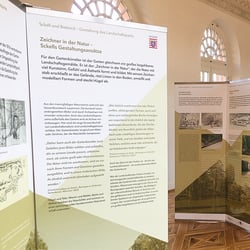 Ausstellung „Der Schlosspark Biebrich und Friedrich Ludwig von Sckell“, Landesbetrieb Bau und Immobilien Hessen