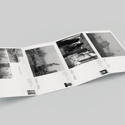 Flyer Fotoausstellung »Viermal Berlin«