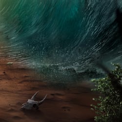 Moses teilt das Schilfmeer – Detail 3