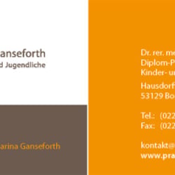 Visitenkarte Alternative | Psychotherapeutische Praxis