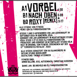 single cover 7″ / rück