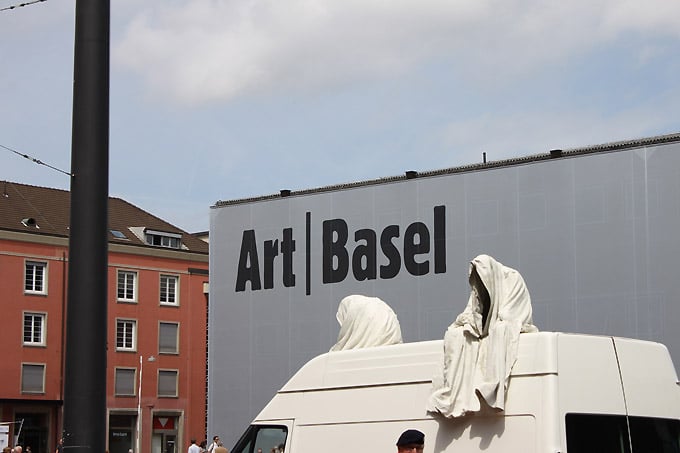 Public Art Project on Tour in Basel , Manfred Kielnhofer , ArtBasel, Design Miami / Basel, Liste, Scope, Volta, …