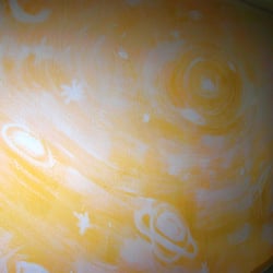 The Space – Ferne Welten – Weltraum – Wandmalerei 3