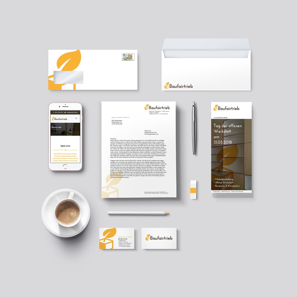 Baufairtrieb – Corporate design