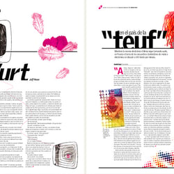 Editorial Design for „Zona de Contacto“ Magazine