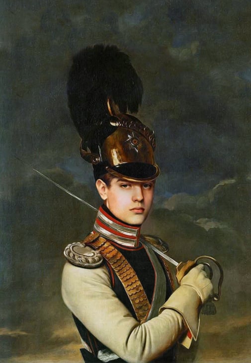 Virtuelles Reenactment – Selbstportrait mit 16