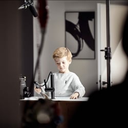 Behind the scenes