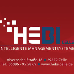 Visitenkarte „HeBi Celle“