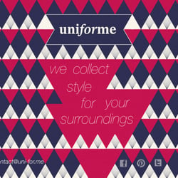 uniforme landing page