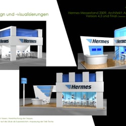 3D – Eventarchitektur – Messestand Hermes 5