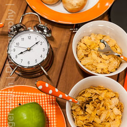 Frühstück im Studio