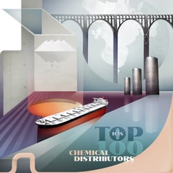 Cover illo „TOP 100 Chemical distributors“ (ICIS magazine, UK)