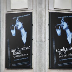Poster für ein Gospelkonzert