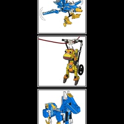 Illustrationen von Modellen, die ich für Lego entwickelt habe.
