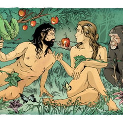 Illustration für Die Zeit „Evolution im Paradies“