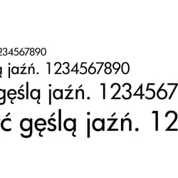 Font used
