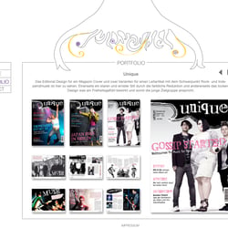 Entwurf für eigenes Webportfolio 2