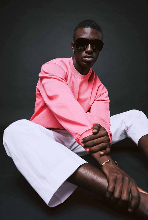 CD, Shooting Concept, Styling: Michael Meise, Photography: Oliver Moscher, Model: Fiifi A. Sarpong M4 Models