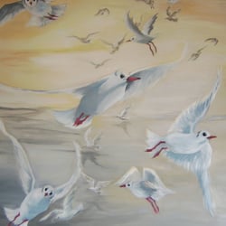 Acryl auf Leinwand