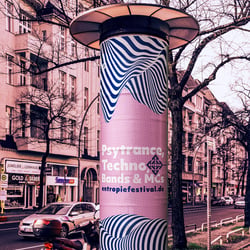 Imageplakat Litfasssäule
