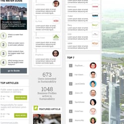 UI Themenwelt für Voycer AG