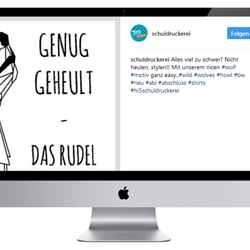 Instagram Post Bewerbung neue Printmotive