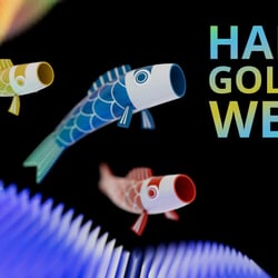 3D-Illustration Golden Week