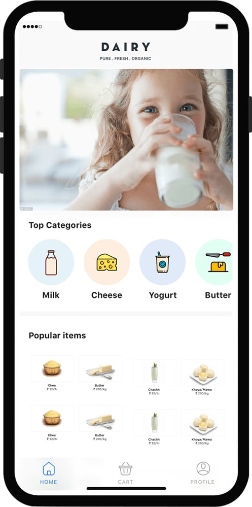 milk delivery software
