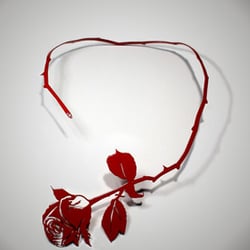 Rosey Collier red